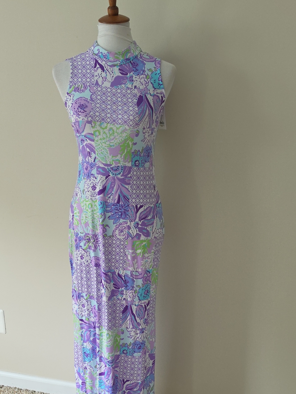 Lilly Pulitzer Wellington Maxi Dress Multi Juicy Story Patch